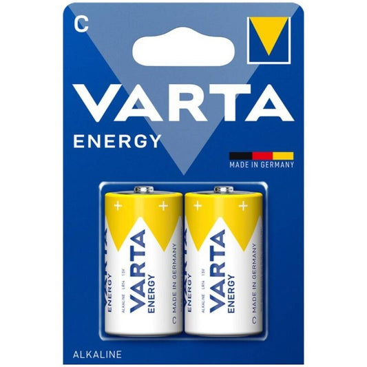 VARTA - ENERGY C ALKALINE BATTERY LR14 BLISTER*2