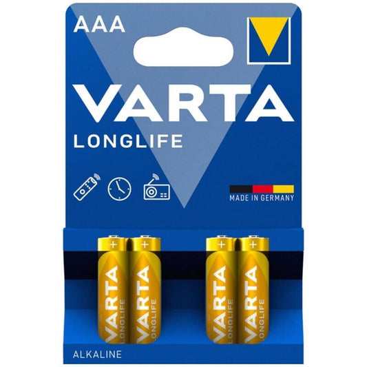 VARTA - AAA LONG-LASTING ALKALINE BATTERY LR03 BLISTER*4