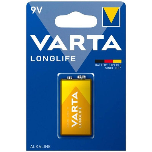 VARTA - LONG LIFE ALKALINE BATTERY 9V LR61 BLISTER*1