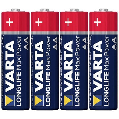 VARTA - MAX POWER AA LR6*4 ALKALINE RETRACTABLE BATTERY