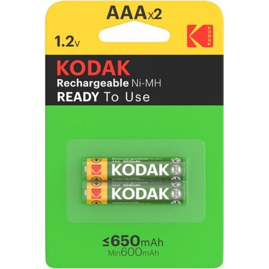 KODAK - BLISTER OF RECHARGEABLE BATTERY HR03 AAA 650mAh*2