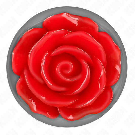 KINK - PLUG ANAL ROSA ROJO TALLA M