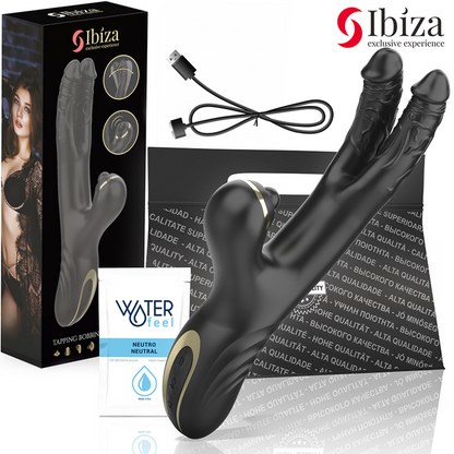 Double vibrateur two dragons noir – Ibiza