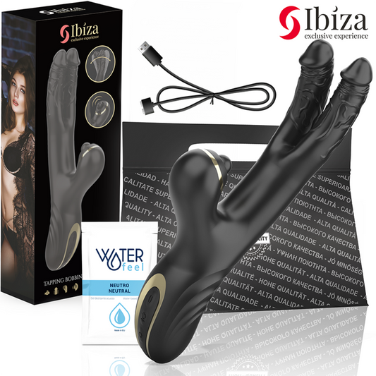 Double vibrateur two dragons noir – Ibiza