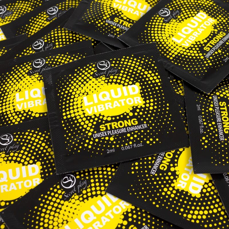 SECRETPLAY - VIBRADOR MONODOSIS LÍQUIDO FUERTE 2 ML