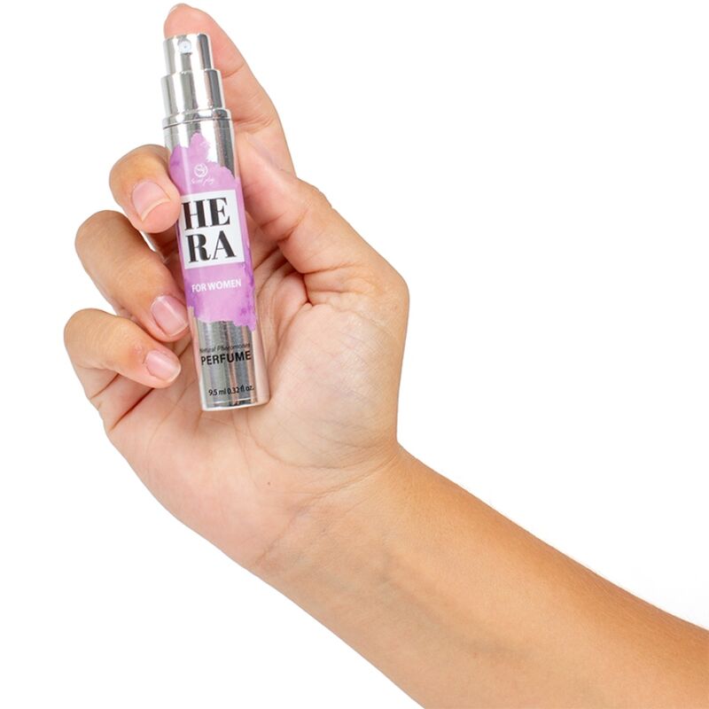 SECRETPLAY - PERFUME NATURAL HERA FEROMONAS TAMAÑO DE VIAJE PARA MUJER 10 ML