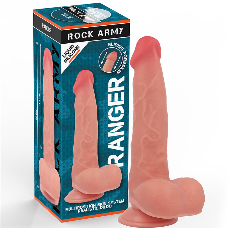 Ranger en silicone liquide 22 cm -o- 3,6 cm – Rockarmy