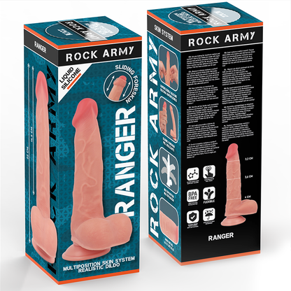 Ranger en silicone liquide 22 cm -o- 3,6 cm – Rockarmy