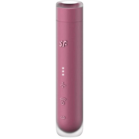 SATISFYER - FIRST KISS WAVE GARNET CLITORIS STIMULATOR