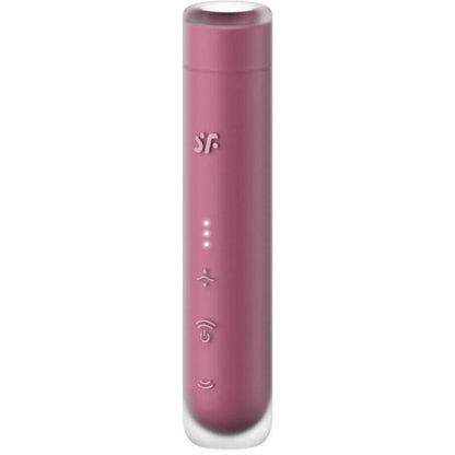SATISFYER - FIRST KISS WAVE GARNET CLITORIS STIMULATOR