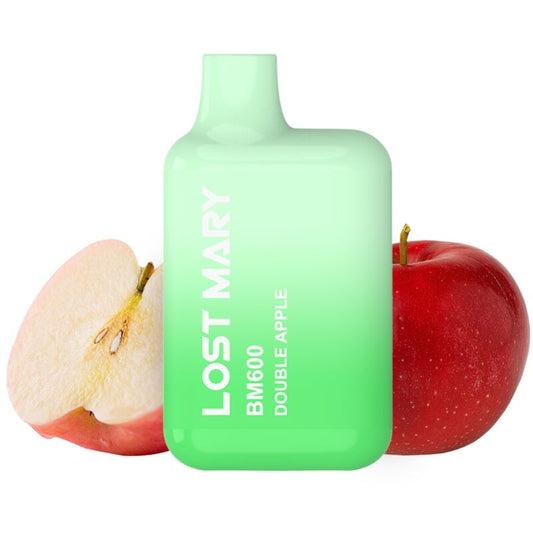 Vaper nicotine 2% jetable double pomme – Lost Mary BM600