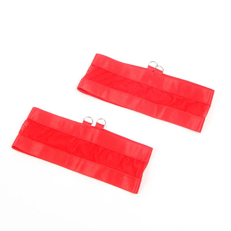 Subblime – 955250 Ensemble Soutien Gorge Bondage Rouge avec Jarretelles S / M