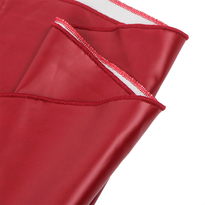 SUBBLIME - 955403 VESTIDO DE TIRANTES DE PIEL BURDEOS L/XL