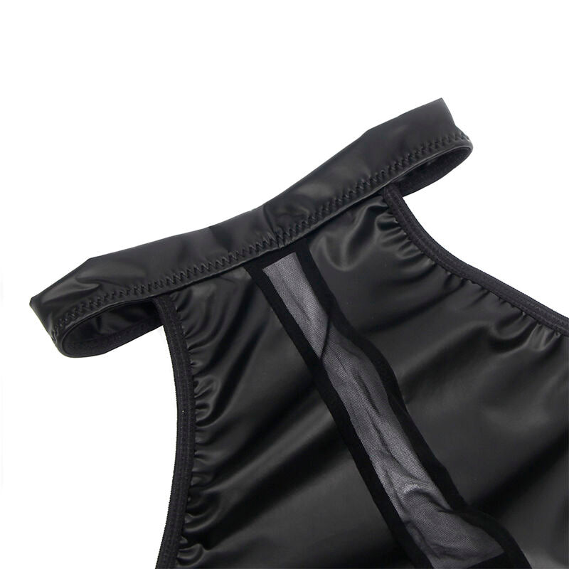 SUBBLIME - 955472 VESTIDO SIN ESPALDA CON TRANSPARENCIAS NEGRO S/M
