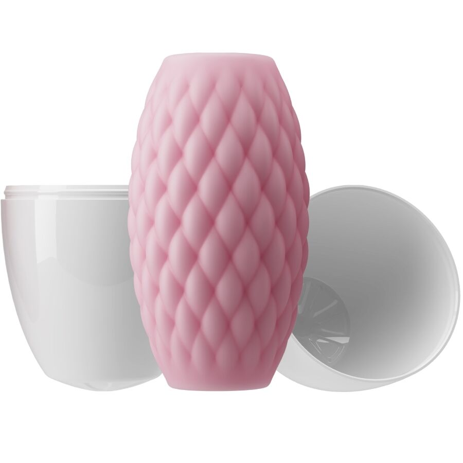 PRETTY LOVE - MASTURBADOR MASCULINO DE SILICONA ROSA ATHENA EROS