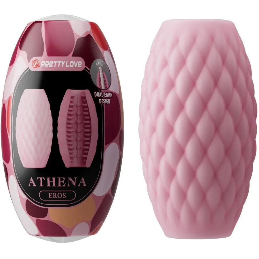 Pretty Love – Masturbateur pour Homme en Silicone Athena Eros Rose