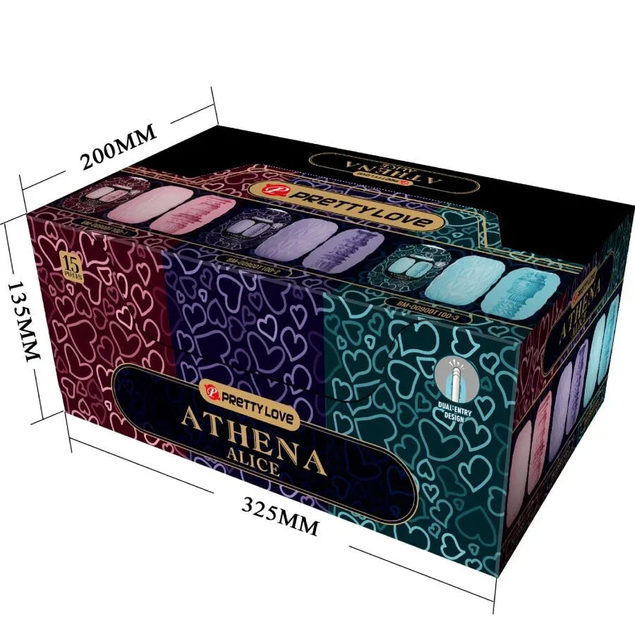 Pretty Love – Athena Alice Pack 15 Masturbateurs Masculins Divers