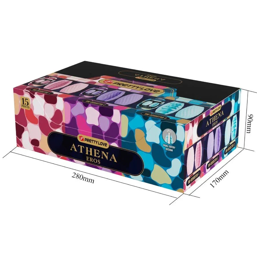 Pretty Love – Athena Eros Pack 15 Masturbateurs Masculins Divers