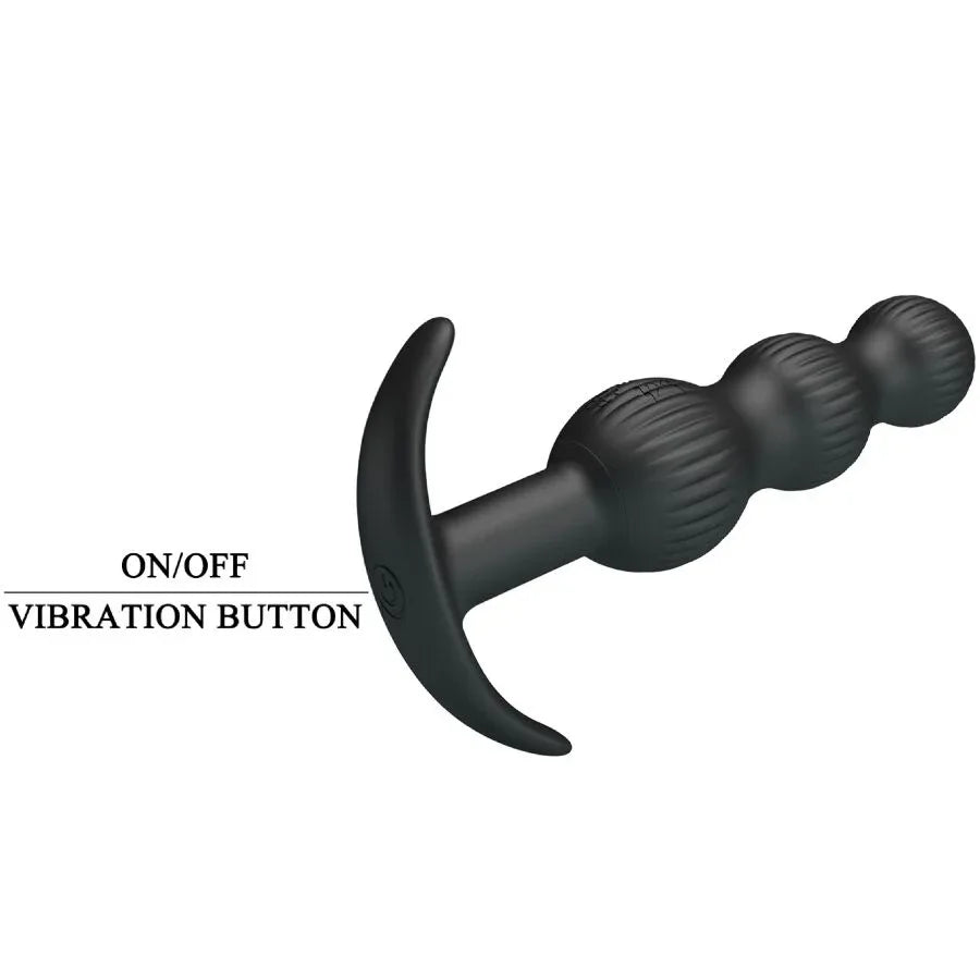 Pretty Love – Vibrateur Anal Sidney 10 Vibrations Noir