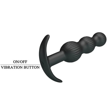 Pretty Love – Vibrateur Anal Sidney 10 Vibrations Noir