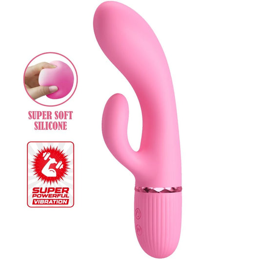 PRETTY LOVE - VIBRATEUR MARSKI RABBIT &amp; POINT G ROSE