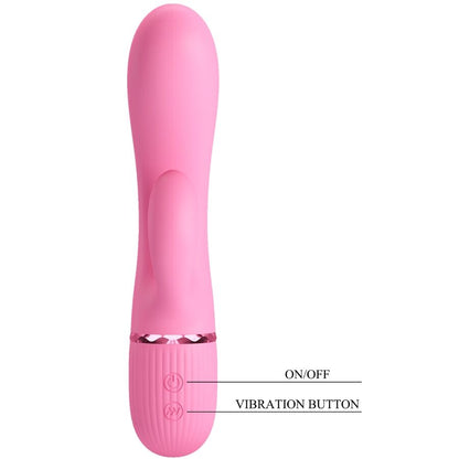 PRETTY LOVE - VIBRADOR MARSKI RABBIT Y PUNTO G ROSA