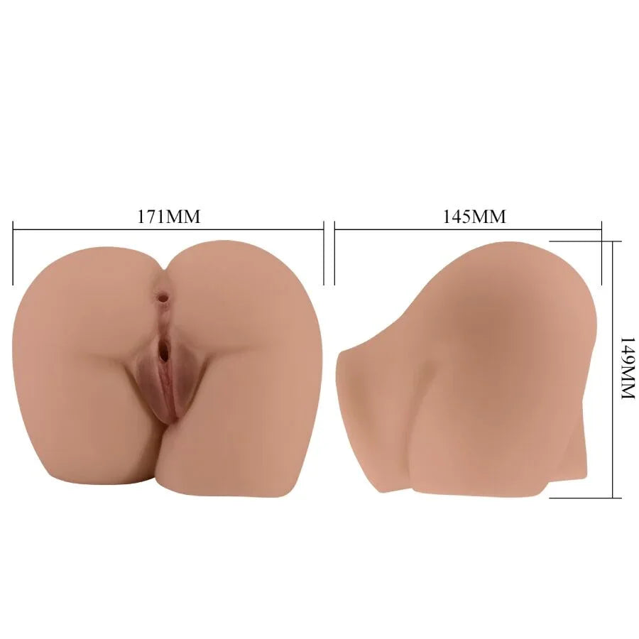 Crazy Bull – Vibrateur Bernace Ass avec Vagin et Anus Réalistes Télécommande