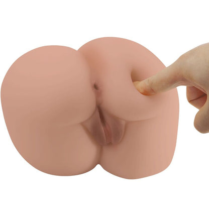 CRAZY BULL - VIBRADOR DE CULO BERNACE CON VAGINA Y ANO REALISTAS CONTROL REMOTO