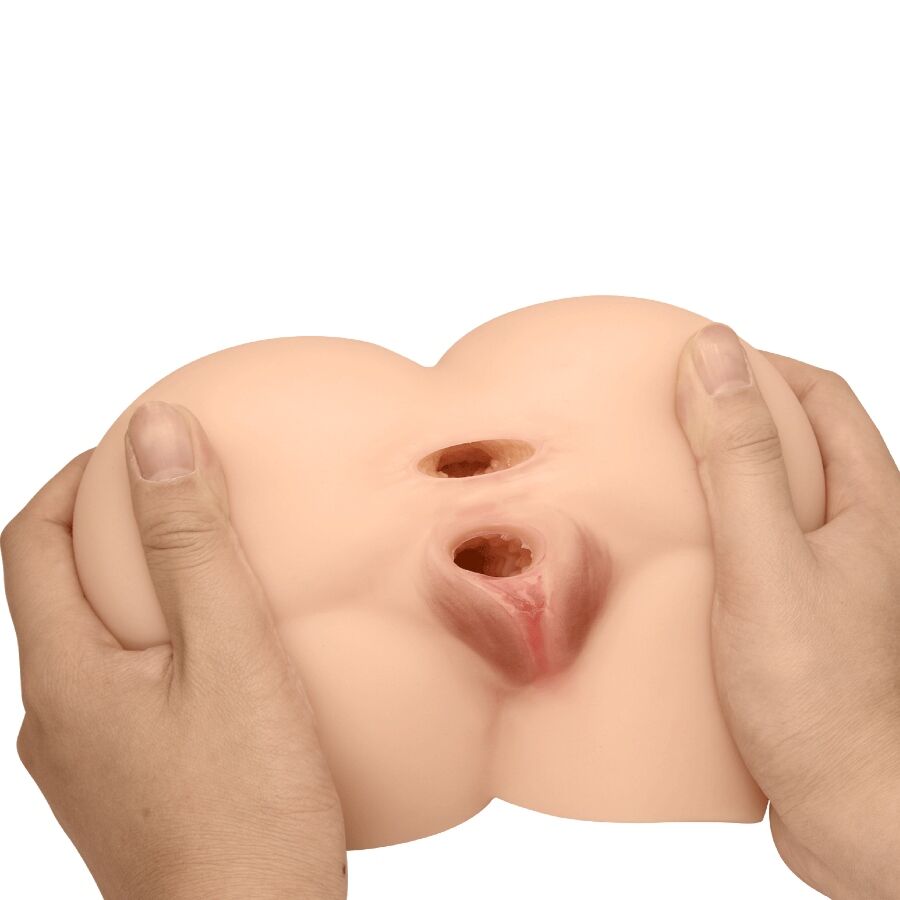 CRAZY BULL - ROLONDA REAR VIBRATOR WITH REALISTIC NATURAL VAGINA AND ANUS