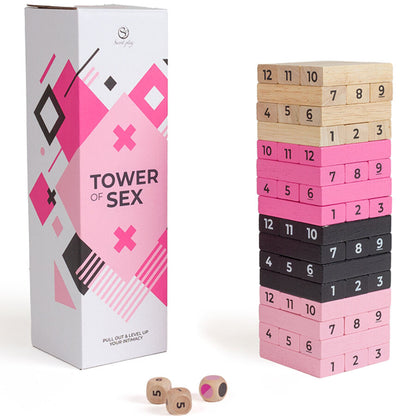 SECRETPLAY - JUEGO DE MADERA LA TORRE DEL SEXO