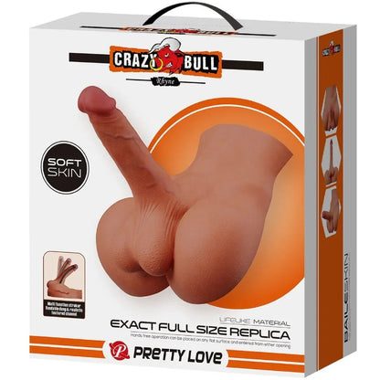 Crazy Bull – Masturbateur Naturel Réaliste Rhyne Back
