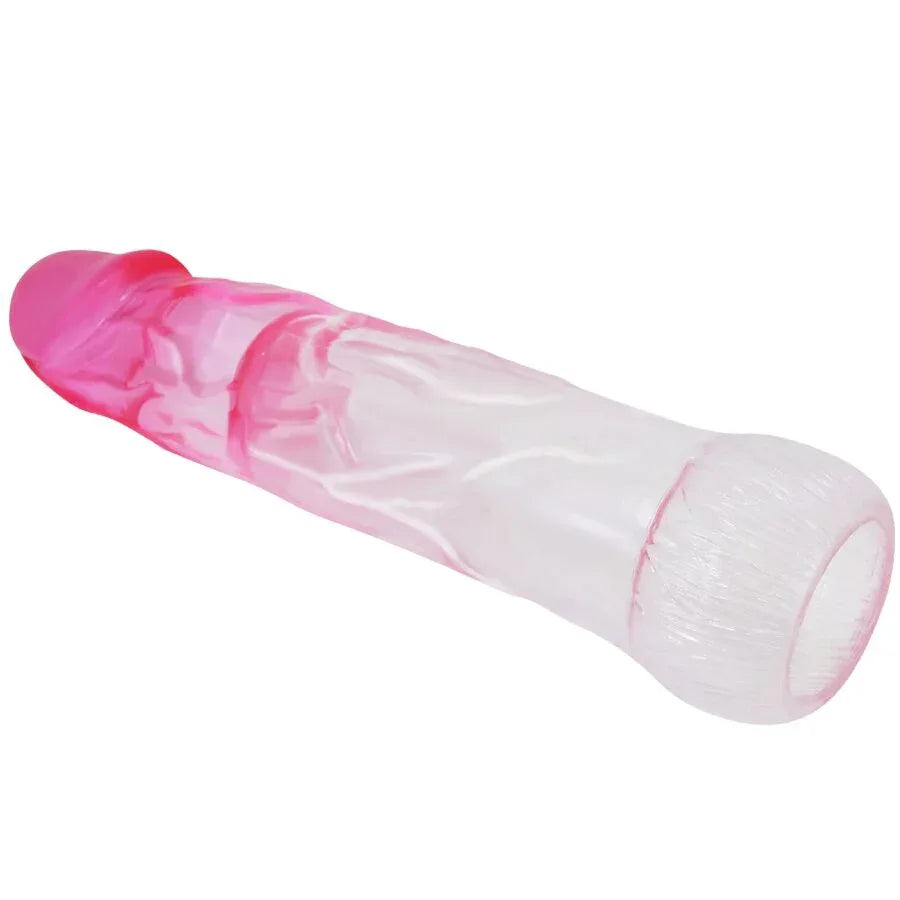 Pretty Love – Gaine D'Agrandissement Réaliste Neron 6 cm pour Pénis Rose