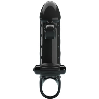 ROMANCE - FUNDA VIBRADORA PARA EL PENE NEGRA