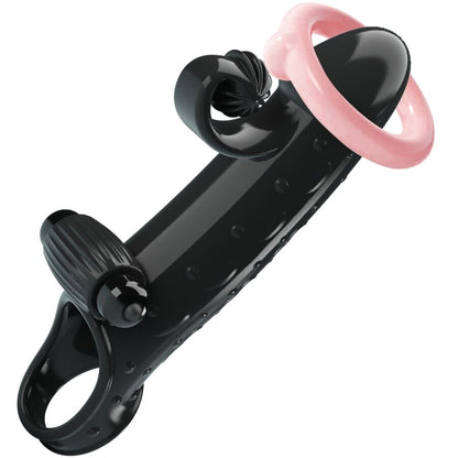 ROMANCE - FUNDA VIBRADORA PARA EL PENE NEGRA