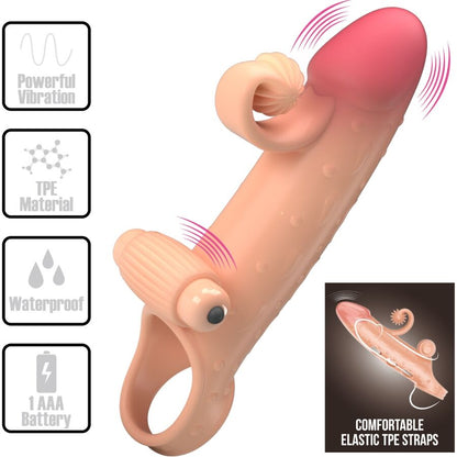 ROMANCE - FUNDA PARA EL PENE CON VIBRACIÓN NATURAL