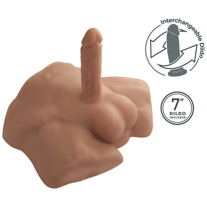 SILEXD - TORSE D'HOMME RÉALISTE APOLLO S CARAMEL