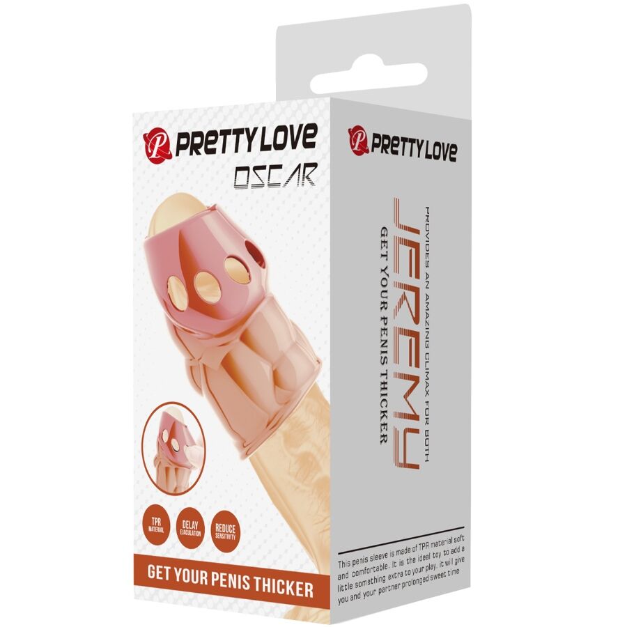 Oscar pénis plus épais rose – Pretty Love