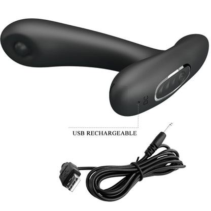 Vibrateur masseur vibrant anal et vaginal remington noir – Pretty Love