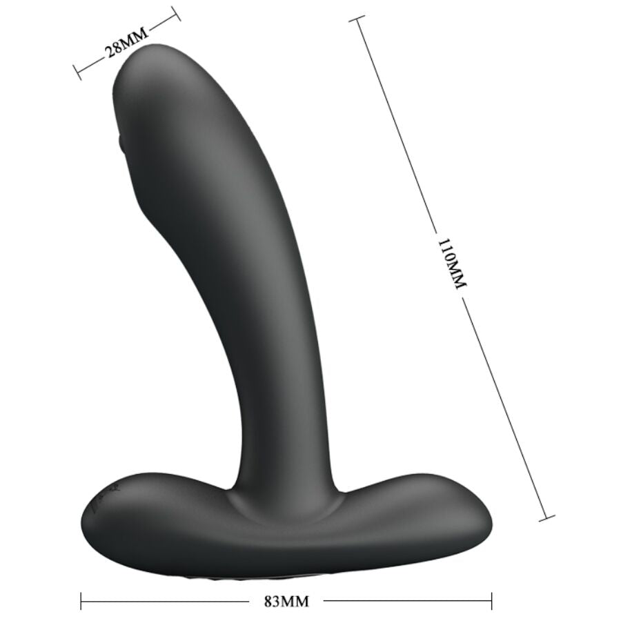 Vibrateur masseur vibrant anal et vaginal remington noir – Pretty Love