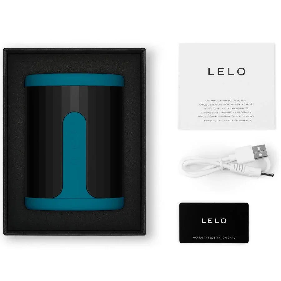 Lelo – Masturbateur pour Homme F2s™ Teal Bleu