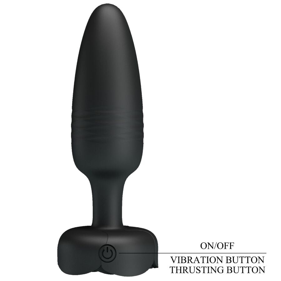 Tarion plug anal avec lumière LED noir 12,5 cm – Pretty Love