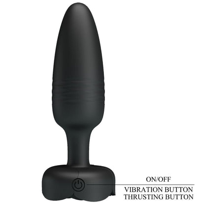 Tarion plug anal avec lumière LED noir 12,5 cm – Pretty Love