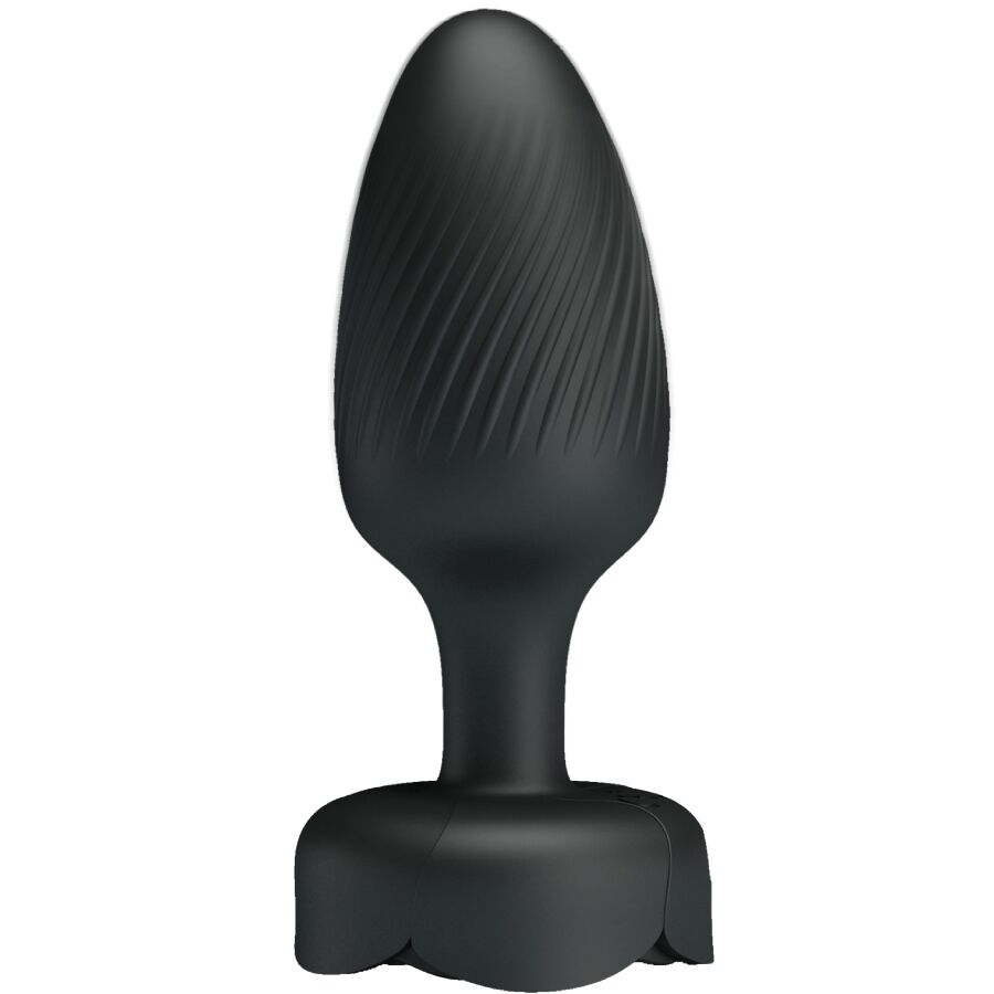 Plug anal varian avec lumière LED noir 10,8 cm – Pretty Love