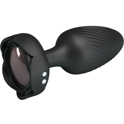 Plug anal varian avec lumière LED noir 10,8 cm – Pretty Love