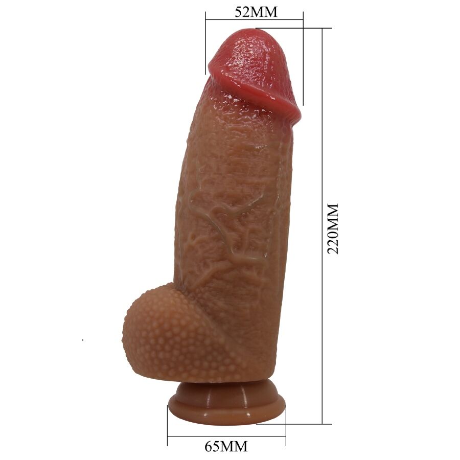 Gode ultra réaliste achille 22 cm – Pretty Love