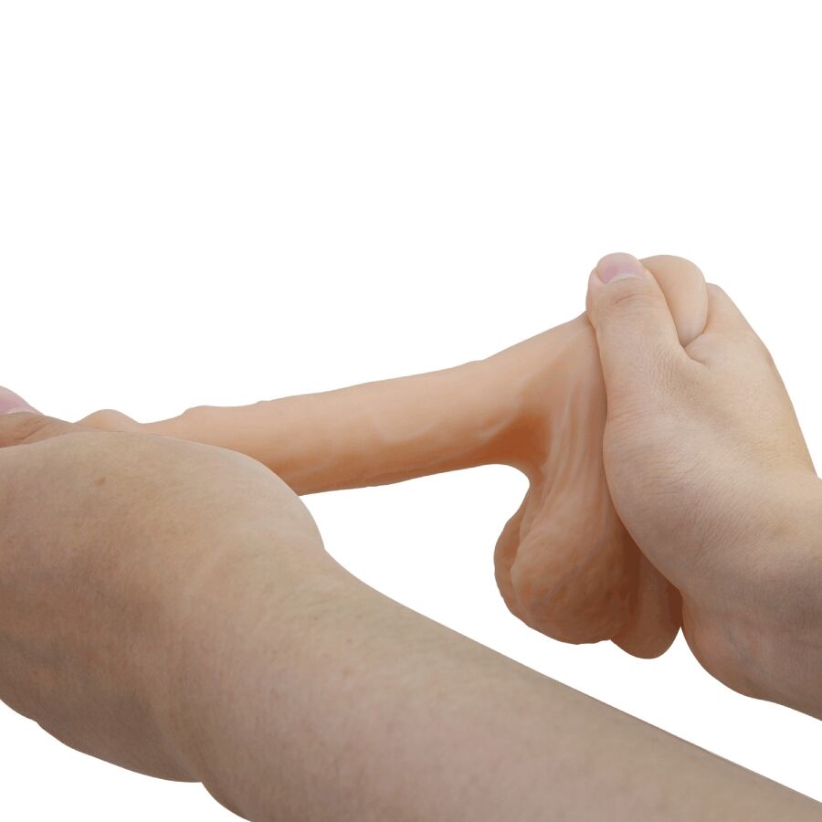 Dildo wildon ultra réaliste et élastique 10 cm naturel – Pretty Love