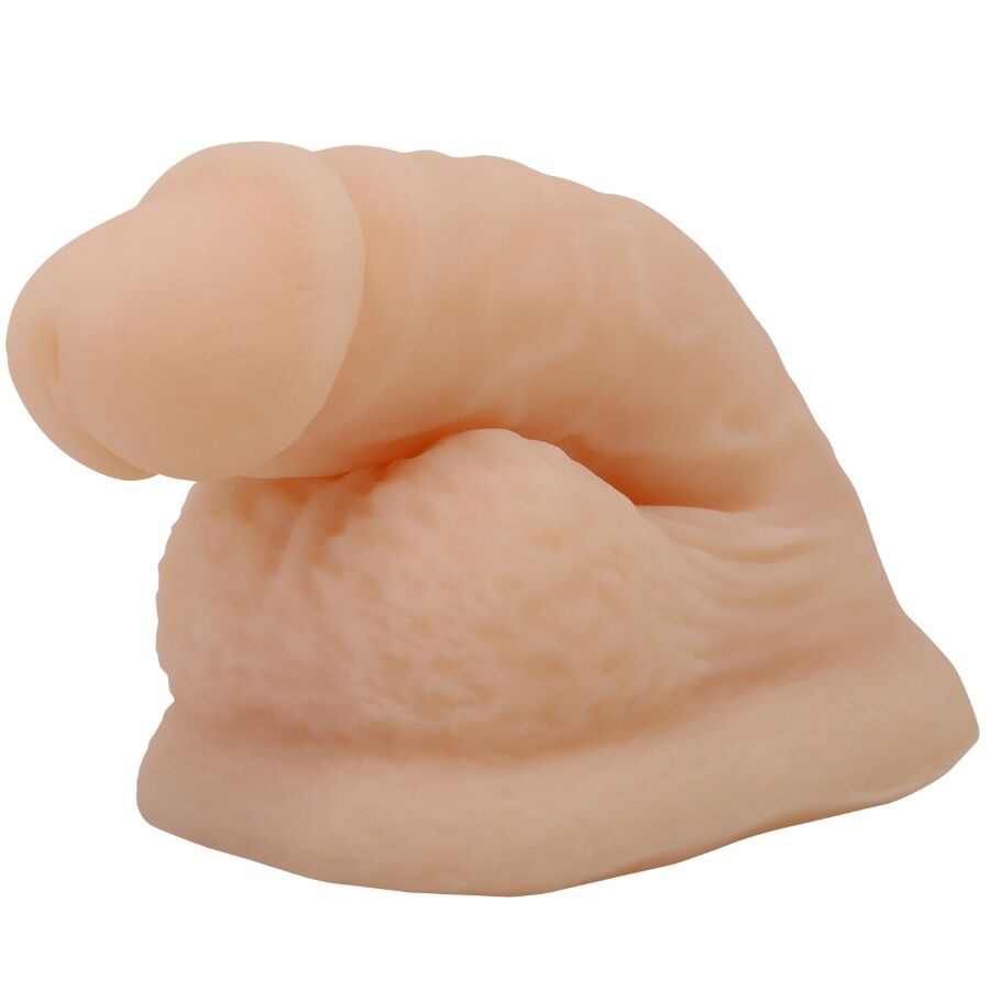 Dildo wildon ultra réaliste et élastique 10 cm naturel – Pretty Love