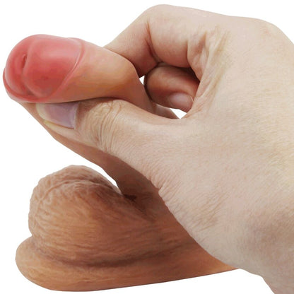 Warnell gode ultra réaliste et élastique 9,5 cm mulato – Pretty Love