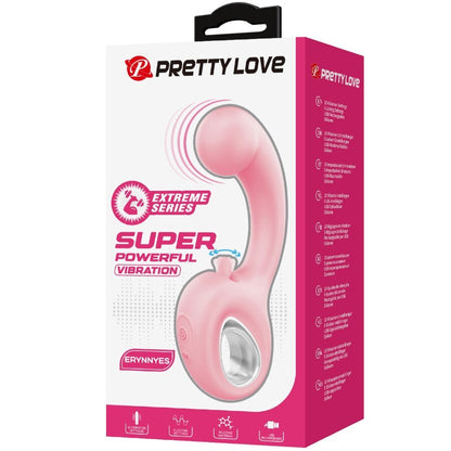 Stimulateur clitoridien vibrateur point g + stimulateur de clitoris erynnyes 10 vibrations