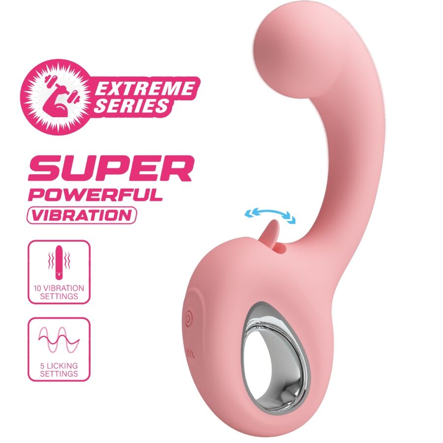 Stimulateur clitoridien vibrateur point g + stimulateur de clitoris erynnyes 10 vibrations